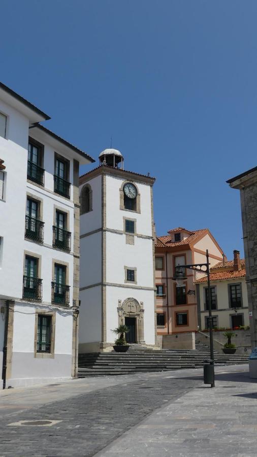 Apartamentos El Reloj Luanco Dış mekan fotoğraf