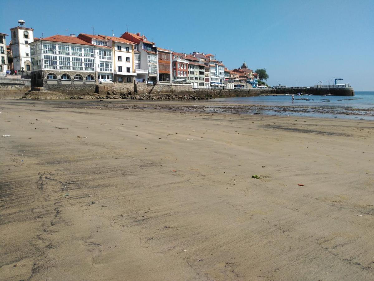 Apartamentos El Reloj Luanco Dış mekan fotoğraf